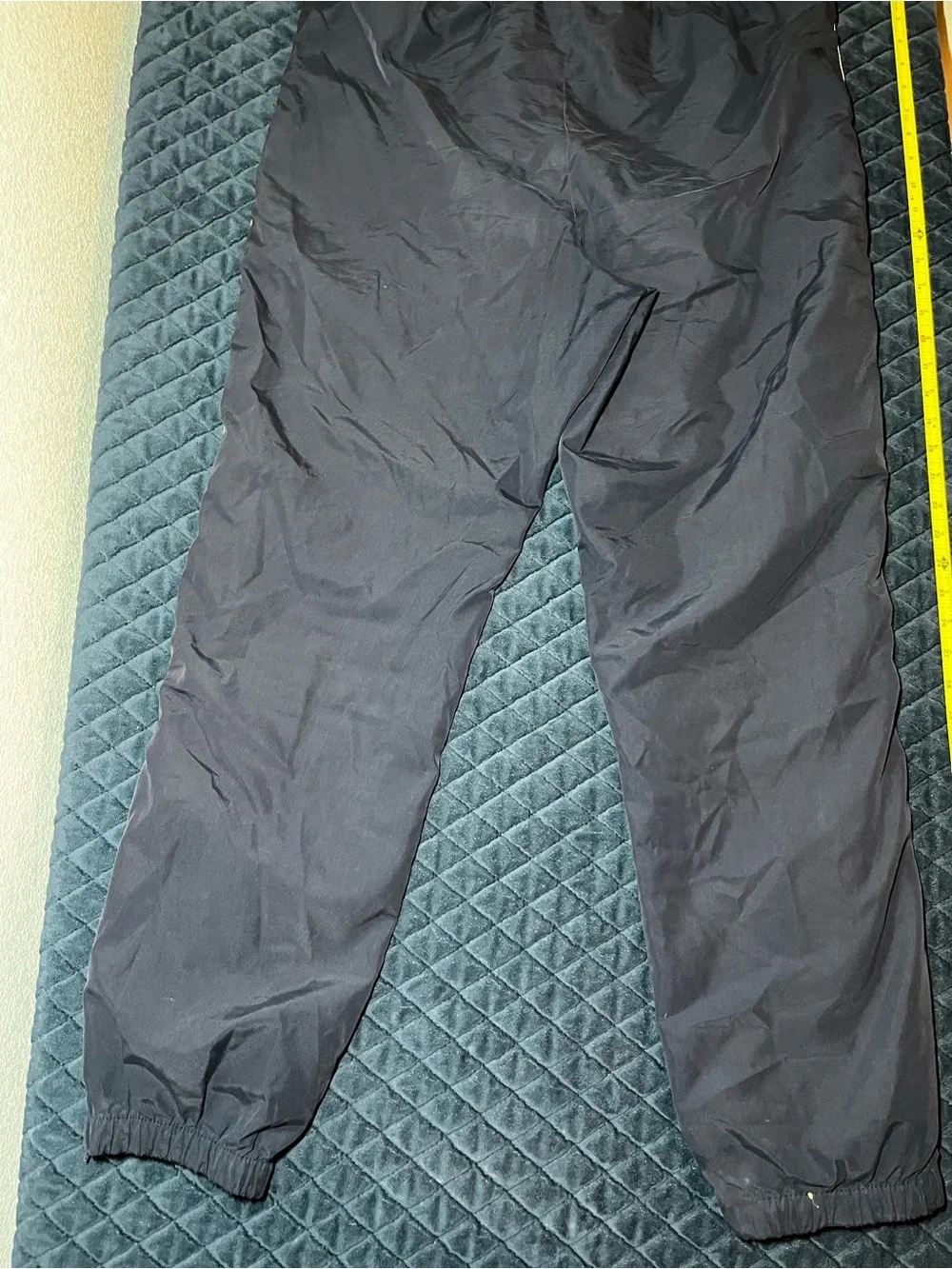 Streetwear Head Navy and White Men's Loose Fitted Joggers